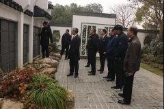 张家口市民政局领导一行认真考察天富娱乐集团