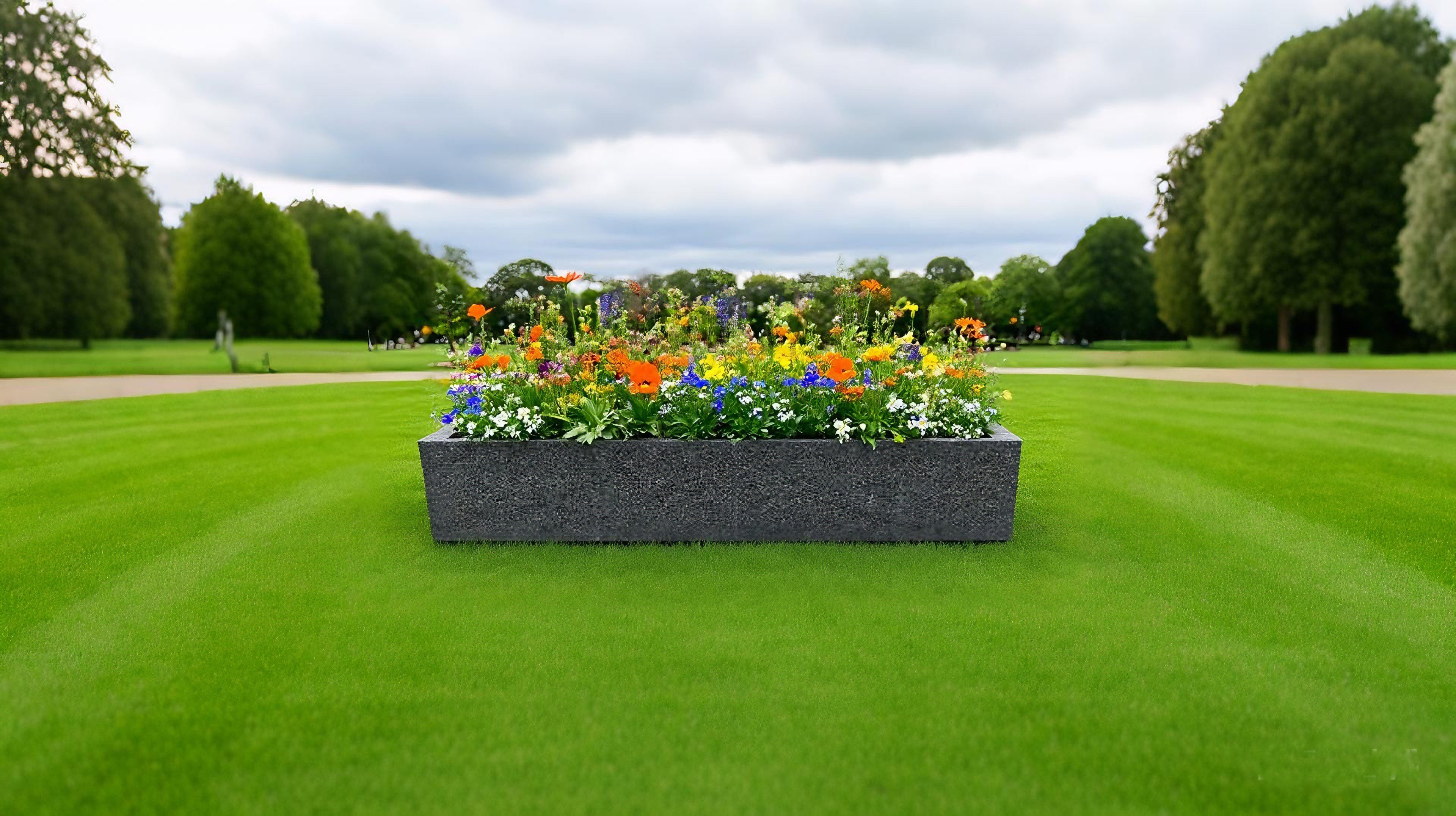 无机仿真石花箱：以永恒之美，守护每一季绽放